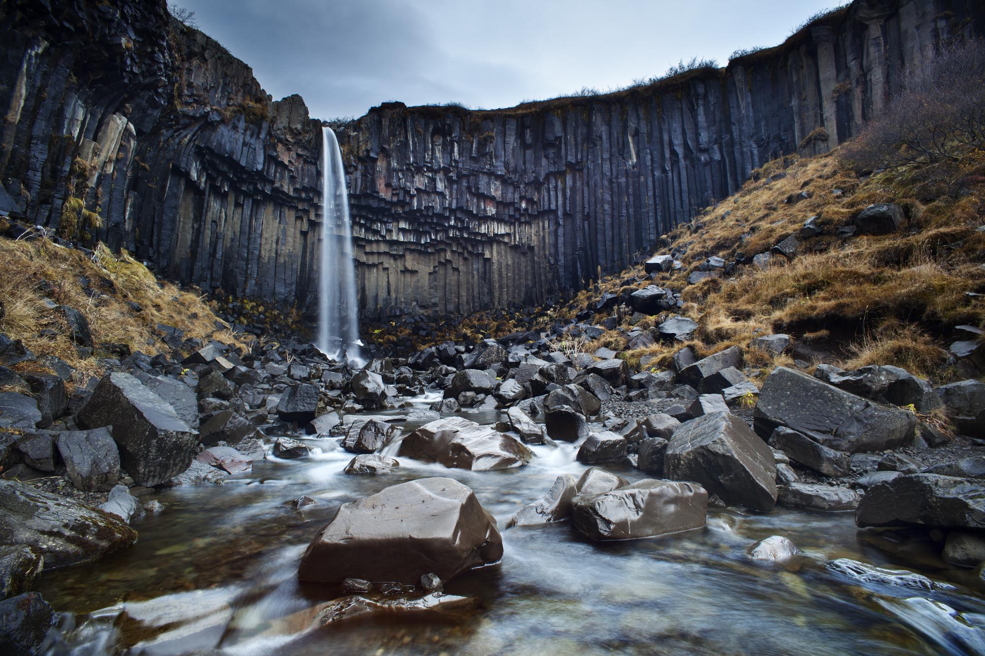 Foss a Sidu (Foss á Síðu) Waterfall